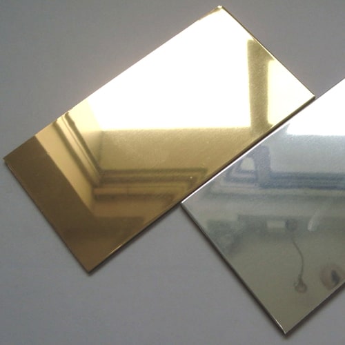 Зеркальный листовой полистирол 1x1000x2600 мм SIBU
