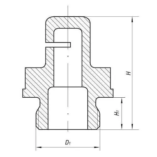 Щелевой секторный распылитель 588-3013 ГОСТ 10579-2017